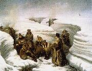 Francois-Auguste Biard Pastor Laestadius instructing the Lapps oil painting